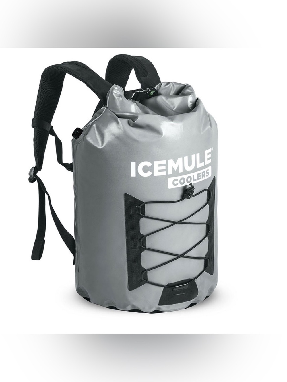 RARE NWT ICEMULE XXL 40L Backpack Cooler Gray Waterproof Insulated 24-Hour Ice